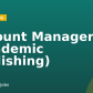 Account Manager (Academic Publishing)