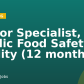 Senior Specialist, Nordic Food Safety & Quality (12 months)