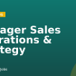 Manager Sales Operations & Strategy