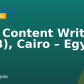 SEO Content Writer (B2B), Cairo – Egypt