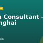 Data Consultant – Shanghai