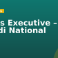 Sales Executive – Saudi National