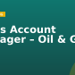 Sales Account Manager – Oil & Gas