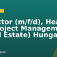Director (m/f/d), Head of Project Management (Real Estate) Hungary