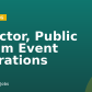 Director, Public Realm Event Operations