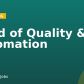 Head of Quality & Automation