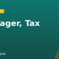 Manager, Tax