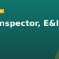 QC Inspector, E&I