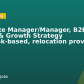 Associate Manager/Manager, B2B Pricing & Growth Strategy (Bangkok-based, relocation provided)