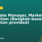 Associate Manager, Marketing Innovation (Bangkok-based, relocation provided)