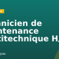 Technicien de Maintenance Multitechnique H/F