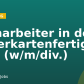 Facharbeiter in der Leiterkartenfertigung SMT (w/m/div.)