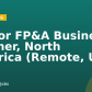 Senior FP&A Business Partner, North America (Remote, US)