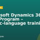 Microsoft Dynamics 365 CRM Program – Arabic-language training.