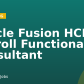 Oracle Fusion HCM Payroll Functional Consultant
