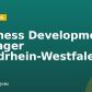 Business Development Manager (Nordrhein-Westfalen)