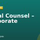 Legal Counsel – Corporate