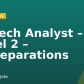 Biotech Analyst – Level 2 – Bioseparations