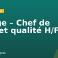 Stage – Chef de projet qualité H/F