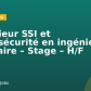 Ingénieur SSI et cybersécurité en ingénierie nucléaire – Stage – H/F