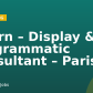 Intern – Display & Programmatic Consultant – Paris