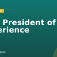 Vice President of Experience