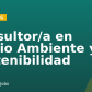Consultor/a en Medio Ambiente y Sostenibilidad