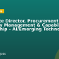 Associate Director, Procurement Category Management & Capability Leadership – AI/Emerging Technology