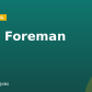 Civil Foreman