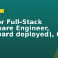 Senior Full-Stack Software Engineer, (Forward deployed), GPS