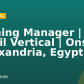 Training Manager | Retail Vertical | Onsite | Alexandria, Egypt