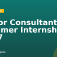 Junior Consultant Summer Internship 2027