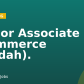 Senior Associate – Ecommerce (Jeddah).