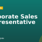 Corporate Sales Representative