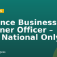 Finance Business Partner Officer – UAE National Only
