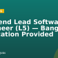 Backend Lead Software Engineer (L5) — Bangkok Relocation Provided