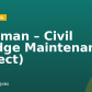 Foreman – Civil (Bridge Maintenance Project)