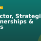 Director, Strategic Partnerships & Sales