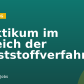 Praktikum im Bereich der Kunststoffverfahrenstechnik