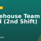 Warehouse Team Lead (2nd Shift)
