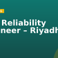 Site Reliability Engineer – Riyadh