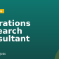 Operations Research Consultant