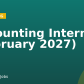 Accounting Intern (February 2027)