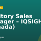 Territory Sales Manager – IQSIGHT (Canada)