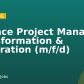 Finance Project Manager Transformation & Integration (m/f/d)