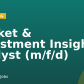 Market & Investment Insight Analyst (m/f/d)