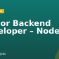 Senior Backend Developer – Node.js
