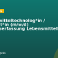 Lebensmitteltechnolog*in / Laborant*in (m/w/d) Auftragserfassung Lebensmittellabor
