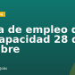 Feria de empleo de discapacidad 28 de octubre