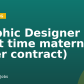 Graphic Designer (part time maternity cover contract)